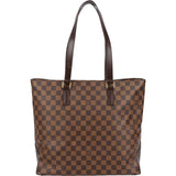 Louis Vuitton Monogram Damier Ebene Cabas Mezzo Shoulder Bag