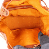 MCM Monogram Visetos Drawstring Bucket Crossbody Bag