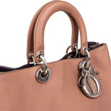 Christian Dior Calfskin Diorissimo Tote Handbag