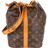 Louis Vuitton Monogram Canvas Sac Noé Petit Shoulder Bag - vintageandkickz