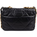 Chanel 19 Quilted Lambskin Medium Single Flap Crossbody Bag