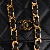 Chanel Quilted Lambskin Wallet On Chain Crossbody Bag