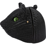 Gucci Limited Fashion Show Wicker Cat Bag Clutch