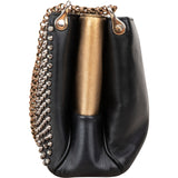Christian Louboutin Leather Paloma S Spikes Crossbody Bag