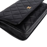 Chanel Quilted Lambskin CC Wallet On Chain Crossbody Bag
