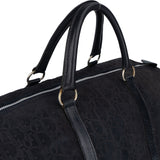 Christian Dior Monogram Suede Trotter Boston 50 Weekender Bag - vintageandkickz