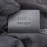 Gucci Black Guccissima Leather Icon Bit Handbag