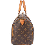 Louis Vuitton Monogram Canvas Speedy 25 Handbag