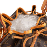 Louis Vuitton Monogram Canvas Sac Noé Petit Shoulder Bag