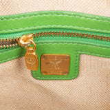 MCM Monogram Visetos Delmy Boston Mini Handbag