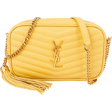 Yves Saint Laurent Quilted Leather Lou Camera Crossbody Bag