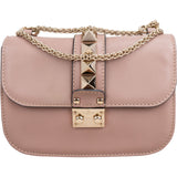 Valentino Garavani Calfskin Rockstud Small Shoulder Crossbody Bag