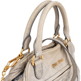 Miu Miu Vitello Lux Small Bauletto Handbag