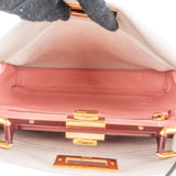 Fendi Calfskin Leather Peekaboo Medium Handbag