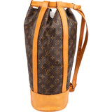 Louis Vuitton Monogram Canvas Randonnee GM  Backpack Shoulder Bag