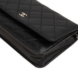 Chanel Quilted Lambskin Wallet on Chain Crossbody Bag