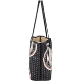 Moynat Monogram Toile 1920 Oh! Tote MM Shoulder Bag