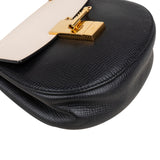 Chloé Embossed Calfskin Drew Mini Shoulder Crossbody Bag