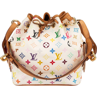 Louis Vuitton Monogram Murakami Multicolor Sac Noé Petit Shoulder Bag