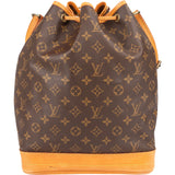 [🔄️B06 / F49] Louis Vuitton Monogram Canvas Sac Noé Grande Shoulder Bag - vintageandkickz