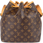 Louis Vuitton Monogram Canvas Sac Noé Petit Shoulder Bag - vintageandkickz