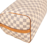 Louis Vuitton Monogram Damier Azur Canvas Speedy 30 Bandoulière Handbag