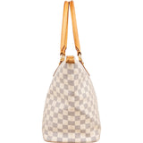 Louis Vuitton Monogram Damier Azur Canvas Saleya MM Shoulder Bag