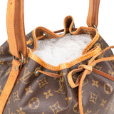 Louis Vuitton Monogram Canvas Sac Noé Petit Shoulder Bag