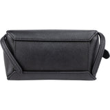 Celine Black Grained Calfskin Pico Mini Belt Handbag