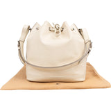 Louis Vuitton Blanco Epi Leather NM Sac Noé Petit Shoulder Bag