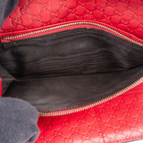Gucci Red Microguccissima Leather Flap Continental Wallet