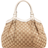 Gucci Monogram GG Canvas Sukey Handbag