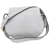 Chloé Grained Calfskin Marcie Small Saddle Crossbody Bag