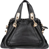 Chloé Limited Edition Leather & Suede Studded Paraty Shoulder Handbag