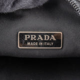 Prada Black Nylon Triangle Vintage Re-Edition Handbag - vintageandkickz