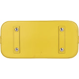 Louis Vuitton Yellow Epi Leather Alma PM Handbag