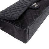 Chanel Quilted Caviar Leather Maxi Single Flap Crossbody Bag