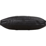 Gucci Black Guccissima Leather Business Handbag - vintageandkickz