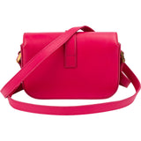Yves Saint Laurent Pink Calfskin Box Leather Small Solferino Crossbody Bag