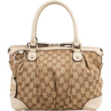 Gucci Monogram GG Canvas Sukey Tote Handbag