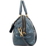 Prada Vitello Lux Leather Bauletto Handbag