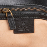 Gucci Black Matelassé Leather Marmont Crossbody Bag