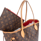 Louis Vuitton Monogram Canvas Neverfull MM Shoulder Bag