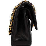Chanel Quilted Lambskin 24K Small Double Flap Shoulder Bag