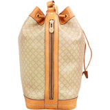 Celine Macadam Canvas Bucket Shoulder Bag