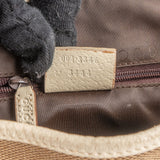 Gucci Canvas and Leather Jackie Shoulder Bag