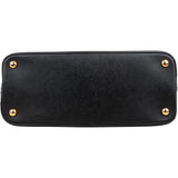 Prada Black Saffiano Leather Promenade Handbag
