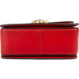 Coach Red Leather Studio Shoulder Crossbody Bag