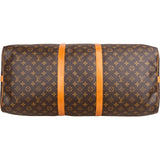 Louis Vuitton Monogram Canvas Keepall 60 Bandoulière Travel Bag