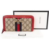 Gucci Monogram Queen Margaret GG Zip Around Wallet